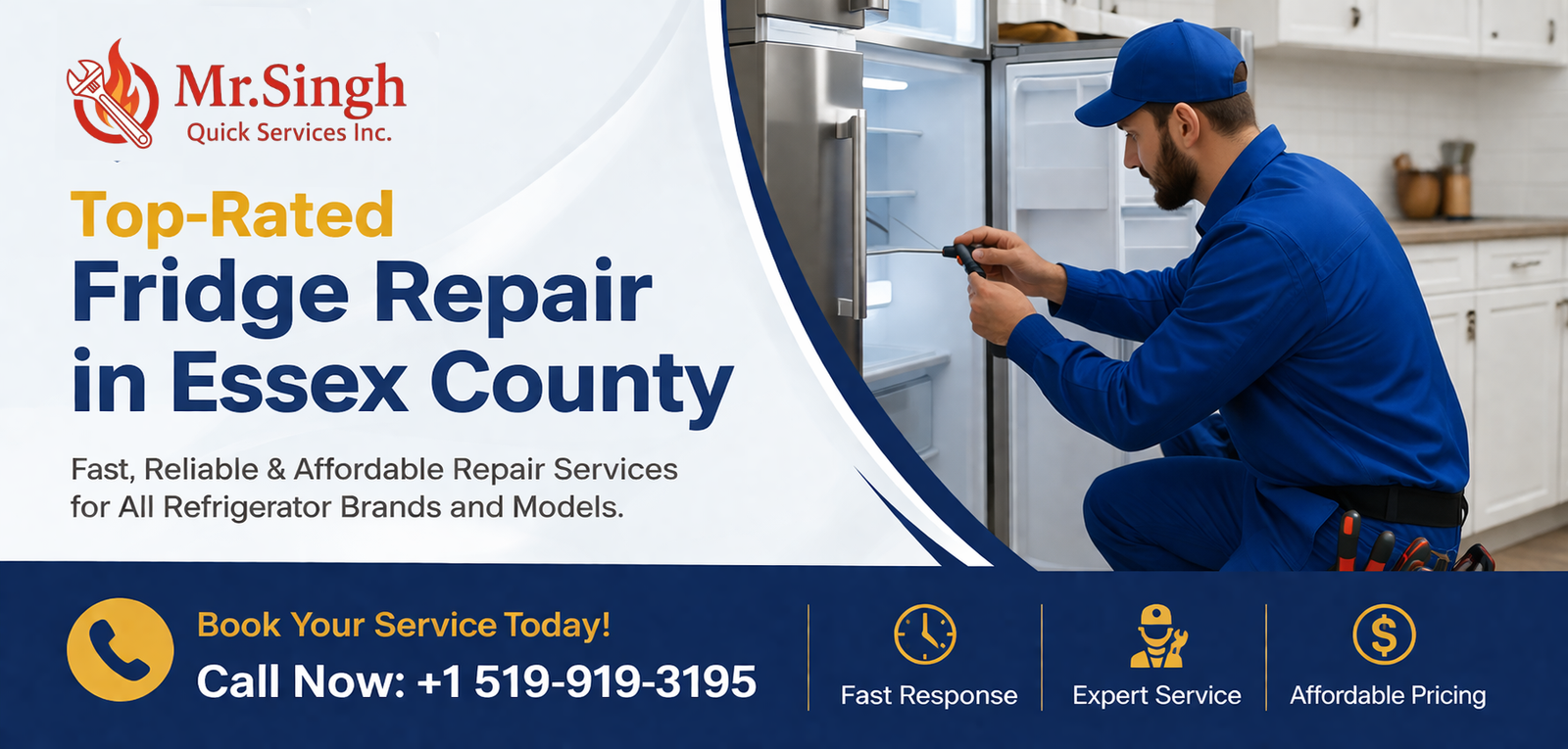 Top-Rated Fridge Repair in Essex County – Book Your Service Today