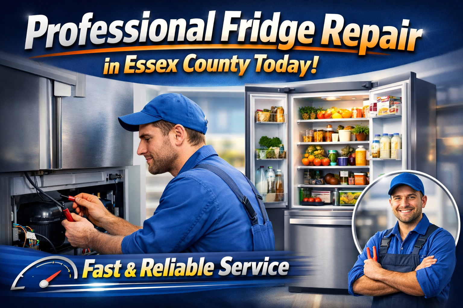 Book Professional Fridge Repair in Essex County Today | Fast & Reliable Service