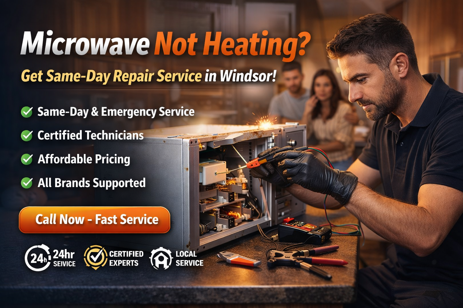 Microwave Not Heating? Here’s the Best Repair Service in Windsor