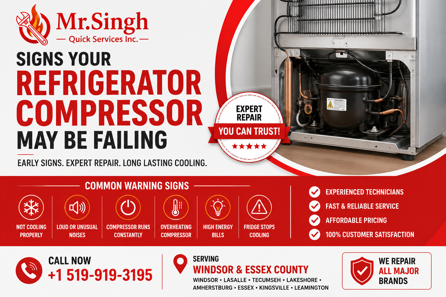 How to Tell If Your Refrigerator Compressor Is Bad